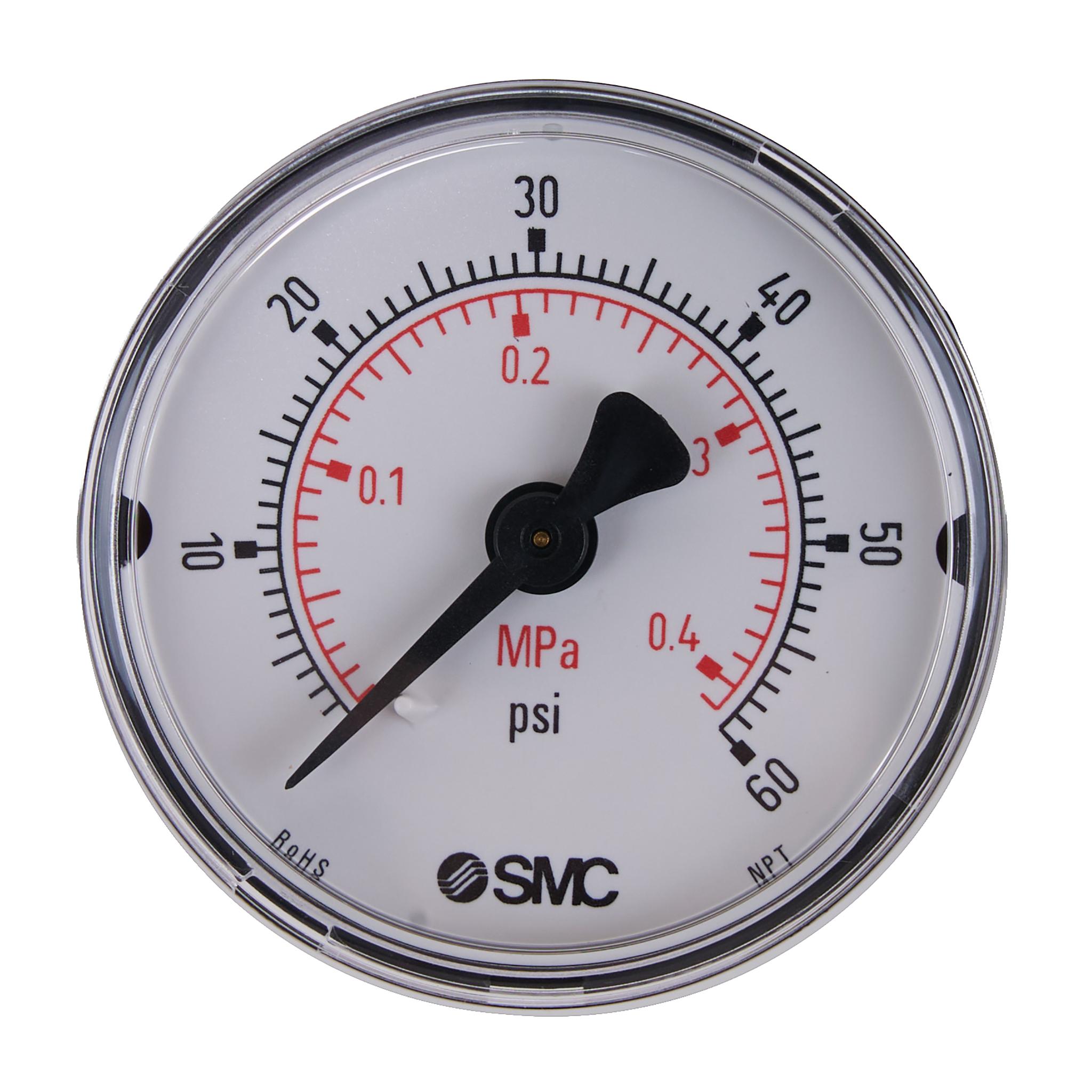 0-60 PSI gauge
